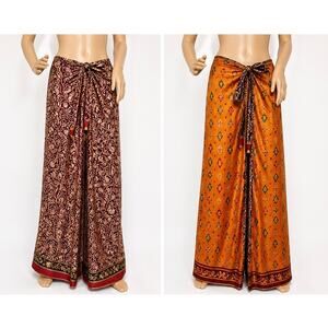 Reversible Boho Wrap Pants 2-in-1 Earthbound Trading Co | Global Festival Travel